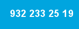 932 233 25 19 932 233 25 19